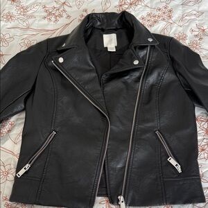 H&M leather jacket